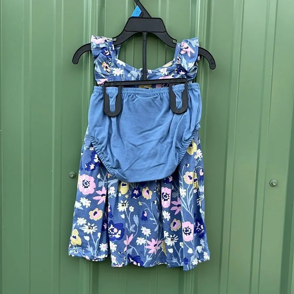 Disney Winnie The Pooh Baby Girl Romper & Summer Dresses 6-Piece Set Size 24M